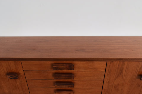 Vintage Teak and Rosewood Sideboard by Bath Cabinet Makers BCM