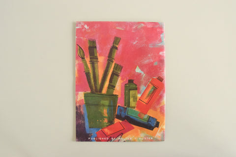 Vintage The Beginner's Guide to Art Materials Book by Dixi Hall