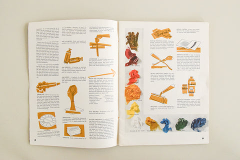Vintage The Beginner's Guide to Art Materials Book by Dixi Hall