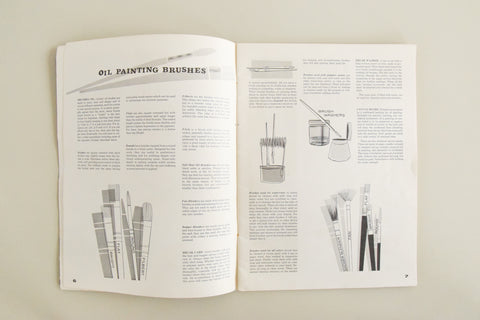 Vintage The Beginner's Guide to Art Materials Book by Dixi Hall