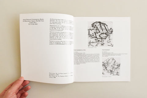 Vintage The Modern British Artist as Printmaker Exhibition Catalogue by Austin/Desmond Fine Art