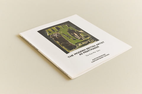 Vintage The Modern British Artist as Printmaker Exhibition Catalogue by Austin/Desmond Fine Art