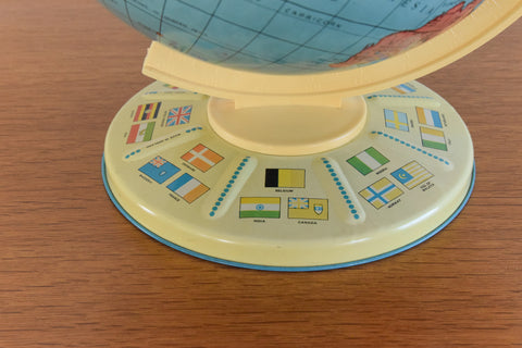 Vintage Tin Globe by Chad Valley