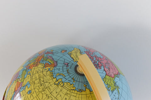 Vintage Tin Globe by Chad Valley