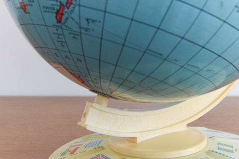 Vintage Tin Globe by Chad Valley