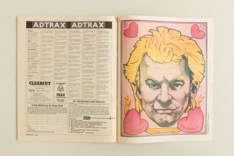 Vintage Trax Newspaper / Magazine No.1 1981