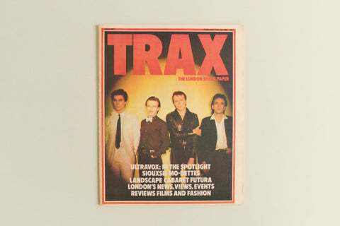 Vintage Trax Newspaper / Magazine No.1 1981