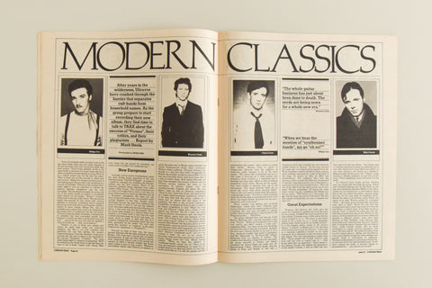 Vintage Trax Newspaper / Magazine No.1 1981
