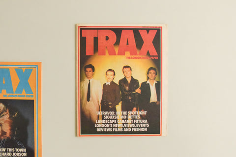 Vintage Trax Newspaper / Magazine No.1 1981