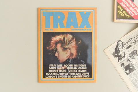 Vintage Trax Newspaper / Magazine No.2 1981