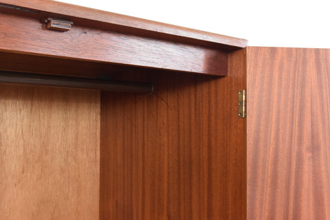 Vintage Triple Teak Fresco Wardrobe by G Plan