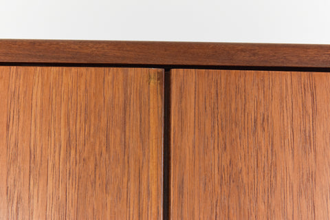 Vintage Triple Teak Fresco Wardrobe by G Plan