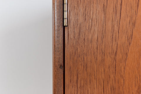 Vintage Triple Teak Fresco Wardrobe by G Plan