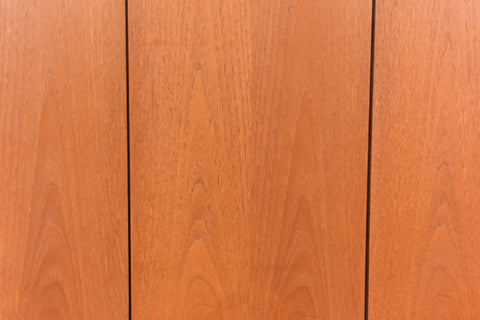 Vintage Triple Teak Fresco Wardrobe by G Plan