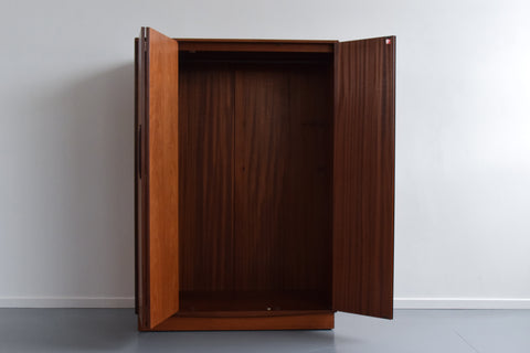 Vintage Triple Teak Fresco Wardrobe by G Plan