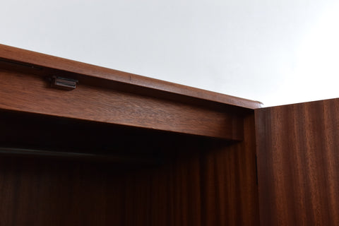 Vintage Triple Teak Fresco Wardrobe by G Plan
