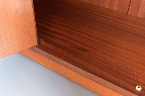 Vintage Triple Teak Fresco Wardrobe by G Plan