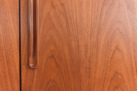 Vintage Triple Teak Fresco Wardrobe by G Plan