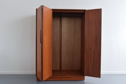 Vintage Triple Teak Fresco Wardrobe by G Plan
