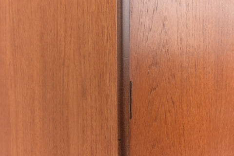 Vintage Triple Teak Fresco Wardrobe by G Plan