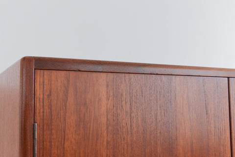 Vintage Triple Teak Fresco Wardrobe by G Plan