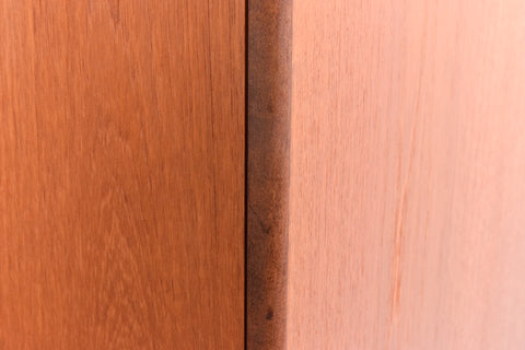 Vintage Triple Teak Fresco Wardrobe by G Plan