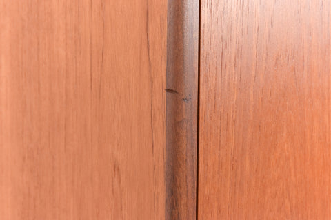 Vintage Triple Teak Fresco Wardrobe by G Plan