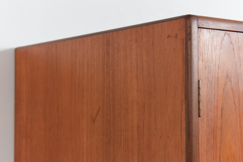 Vintage Triple Teak Fresco Wardrobe by G Plan