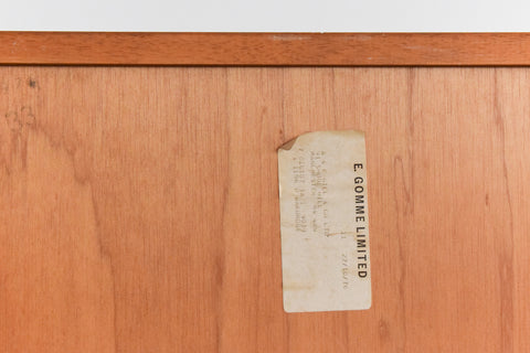 Vintage Triple Teak Fresco Wardrobe by G Plan