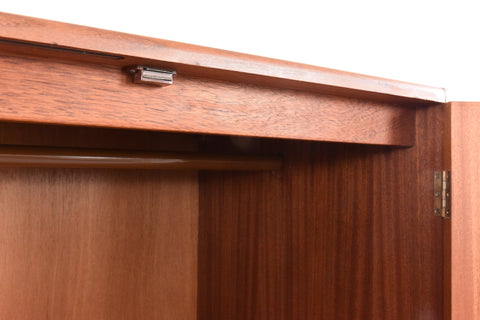 Vintage Triple Teak Fresco Wardrobe by G Plan