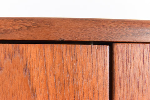 Vintage Triple Teak Fresco Wardrobe by G Plan