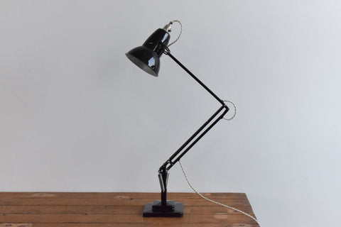 Vintage Black Herbert Terry & Sons Anglepoise Lamp Model No. 1227