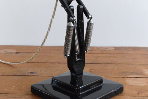 Vintage Black Herbert Terry & Sons Anglepoise Lamp Model No. 1227