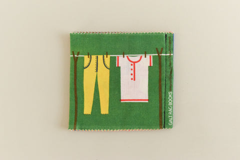 Vintage Galt Toys Fabric Rag Book Designed by Felicity Lewis