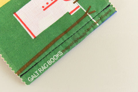 Vintage Galt Toys Fabric Rag Book Designed by Felicity Lewis