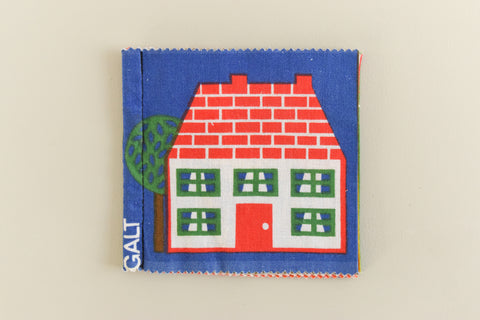 Vintage Galt Toys Fabric Rag Book Designed by Felicity Lewis