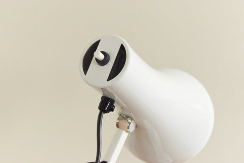 Vintage White Anglepoise Apex 90 Lamp by Herbert Terry & Sons