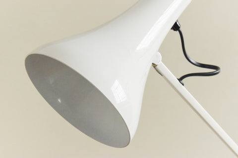 Vintage White Anglepoise Apex 90 Lamp by Herbert Terry & Sons