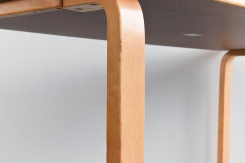 Vintage White Laminate Top Table by Alvar Aalto for Artek