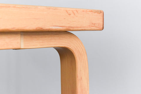 Vintage White Laminate Top Table by Alvar Aalto for Artek