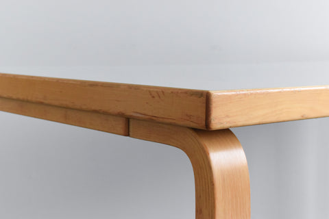 Vintage White Laminate Top Table by Alvar Aalto for Artek