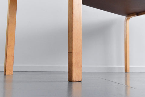 Vintage White Laminate Top Table by Alvar Aalto for Artek