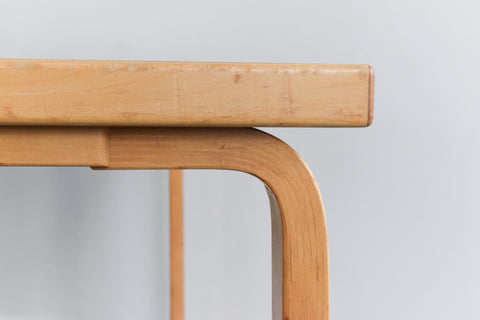 Vintage White Laminate Top Table by Alvar Aalto for Artek