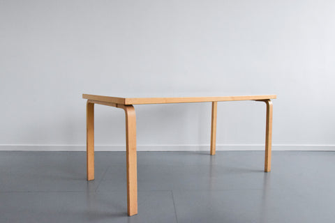 Vintage White Laminate Top Table by Alvar Aalto for Artek