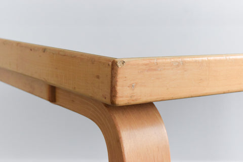 Vintage White Laminate Top Table by Alvar Aalto for Artek