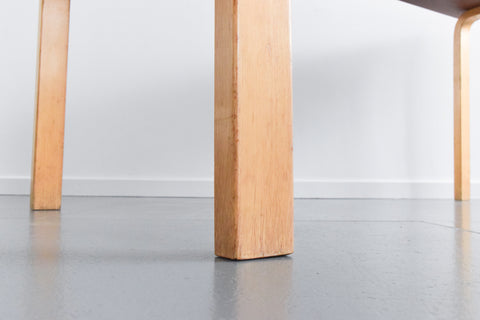 Vintage White Laminate Top Table by Alvar Aalto for Artek