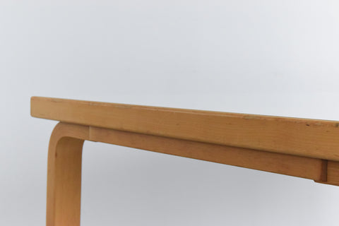 Vintage White Laminate Top Table by Alvar Aalto for Artek