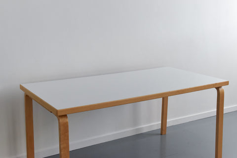 Vintage White Laminate Top Table by Alvar Aalto for Artek
