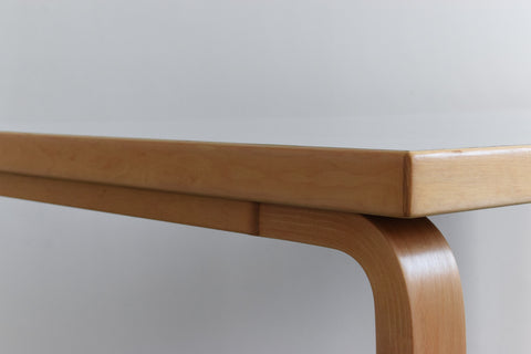 Vintage White Laminate Top Table by Alvar Aalto for Artek