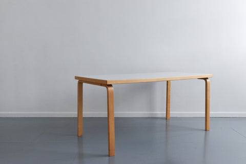 Vintage White Laminate Top Table by Alvar Aalto for Artek